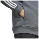 Adidas Ανδρική ζακέτα Essentials Fleece 3-Stripes Full-Zip Hoodie